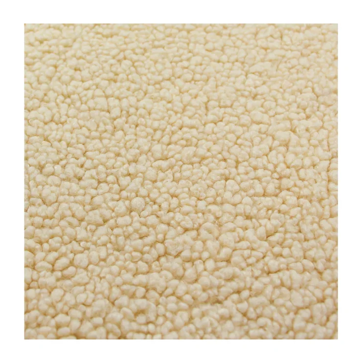 2024 new popcorn texture one side pilling polar custom blanket fleece fabric for coat textiles