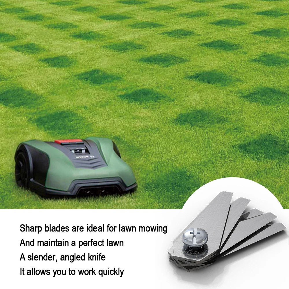 Sell like hot cakes Stainless steel Lawnmower Blades For Indego Robotic