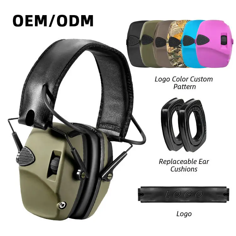 Electronic Earmuff Tactical Ear Protection Tactical Headphone Shooting Earmuff Shooting Hearing Protection