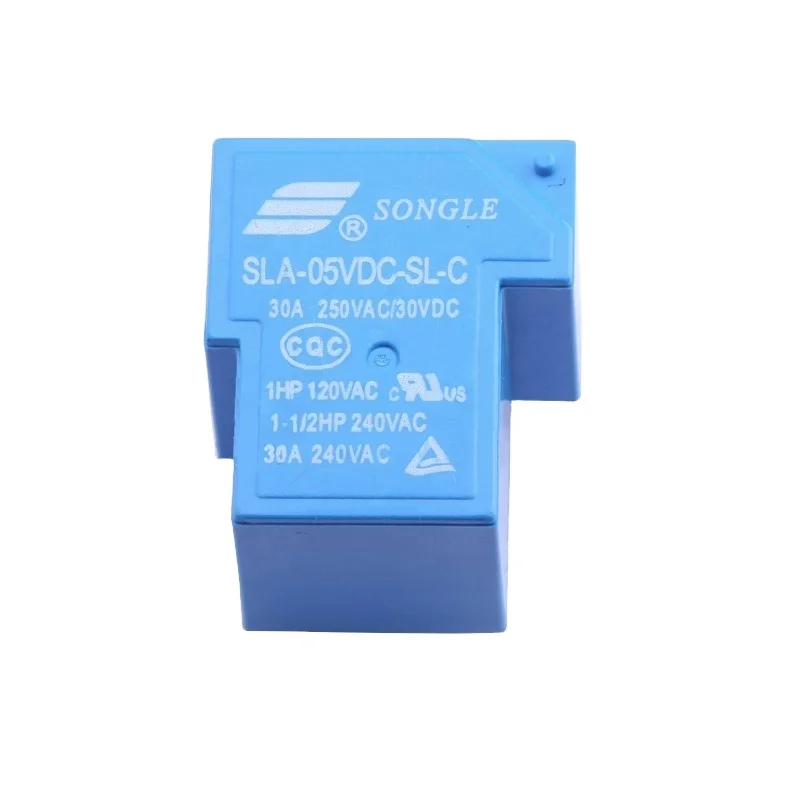 SLA-05VDC-SL-C Songle 5V 6 pin 30A 250V@AC T90 power relay