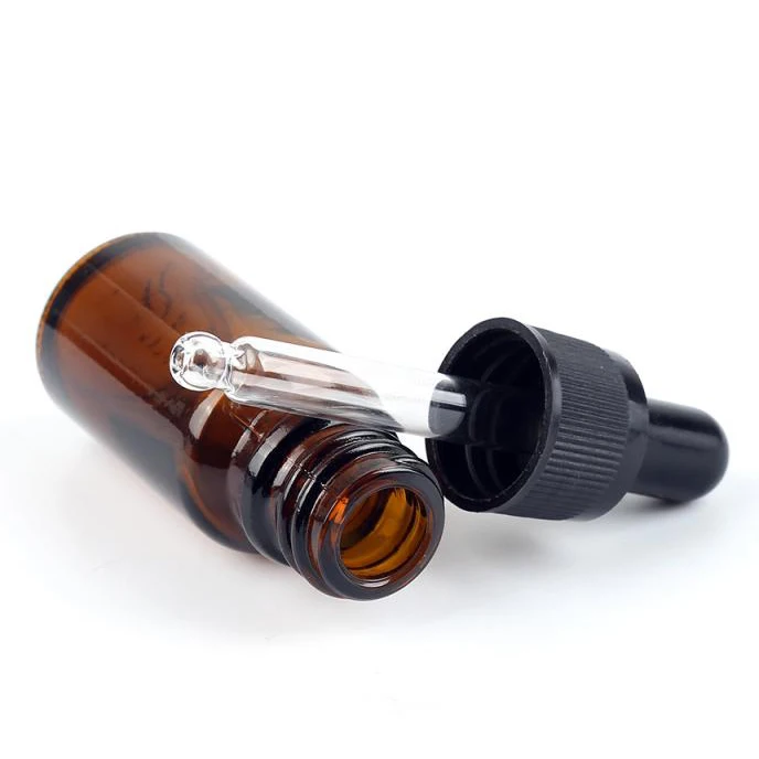 In Stock Glass Dropper Bottle 5ml 10ml 15ml 20ml 30ml 50ml 100ml Amber Aromatherapy Bottle For Essential Oil