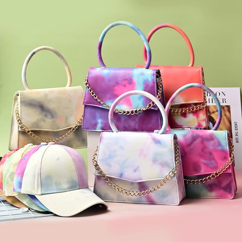 
LA Purse And Bucket Hat Set 2021 Designer Hat And Purse Set Bag Women 