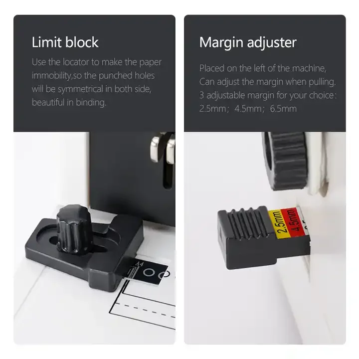 SONTO S20A A4 4:1 3:1 Chinese Factory Plastic Book Punching Spiral Coil Binder Binding Machine