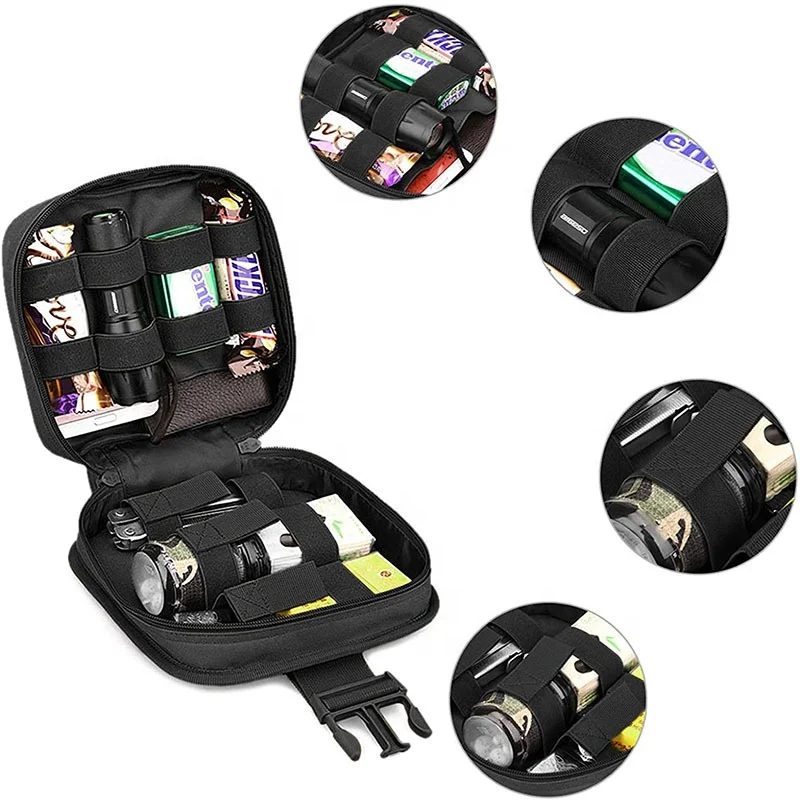 Tactical Drop Leg Bag Molle Survive Waist Pouch Multi Purpose Hunting CS Hanging Tool Bag