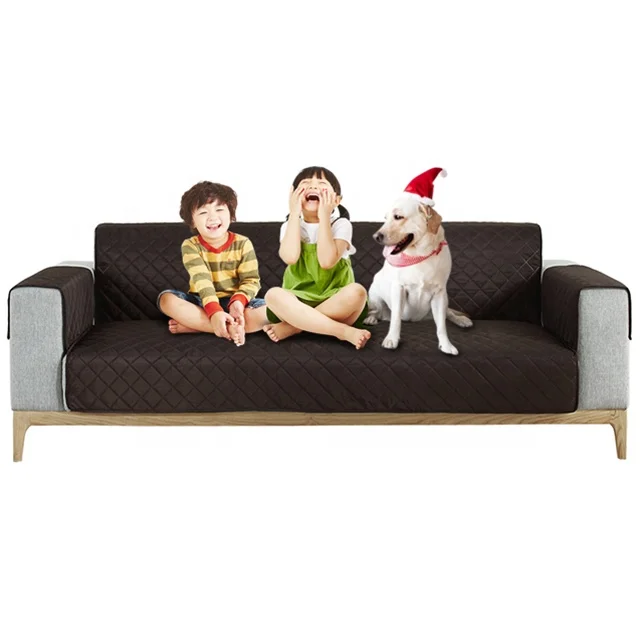Manufacturer Fashion Pet Sofa Furniture Protector Cover Living Room Waterproof Quilted Slipcover Pet Sofa Cover Bolster