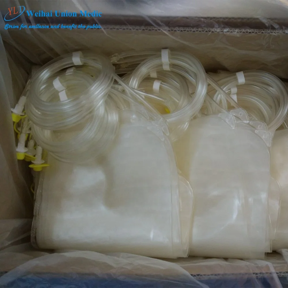 PD solution bag and disposable peritoneal dialysis drainage bag