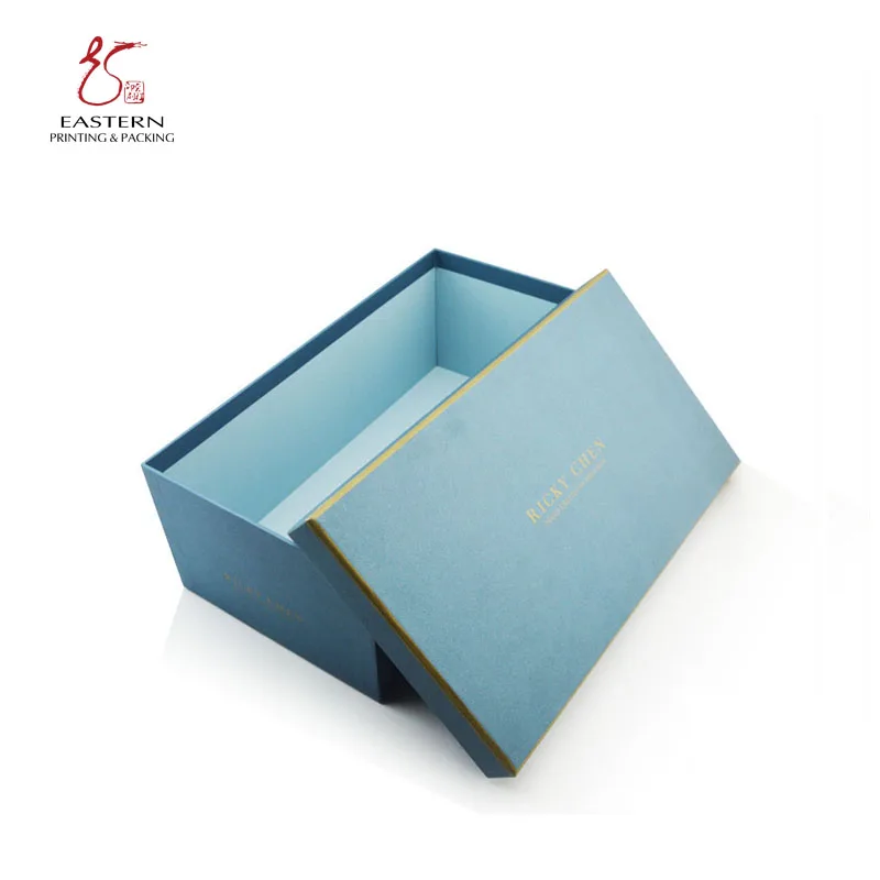 Custom Luxury rigid Gift Box with Lid for presents white cardboard paper t shirt packaging box