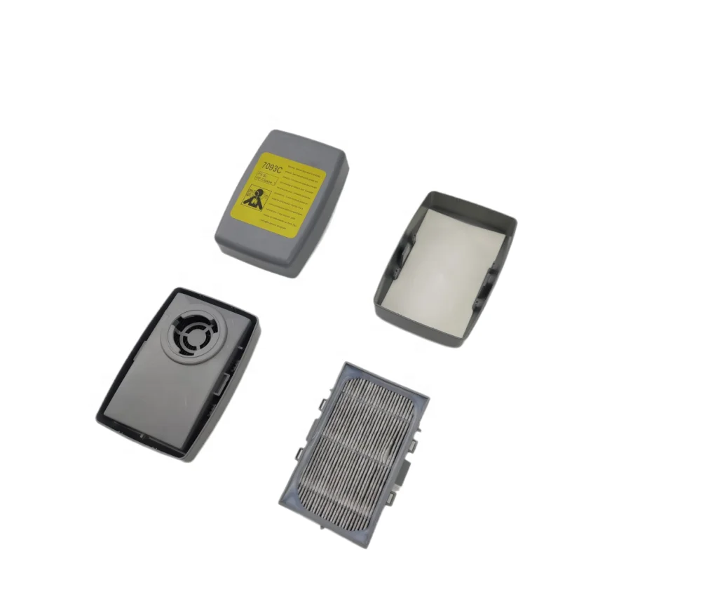 Accept Customized 7093C Particulate Carbon Filter P100 Cartridge Filter 100bags/carton for 6200 6800 7502