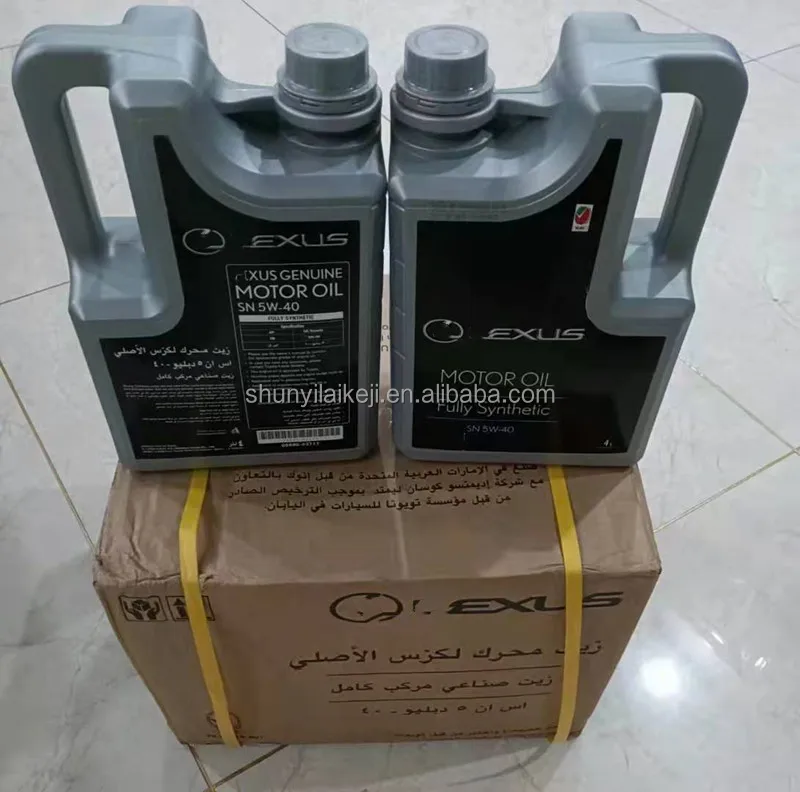 5w40 смазочное масло, автомобильное масло на заказ, масло Lexus 4L