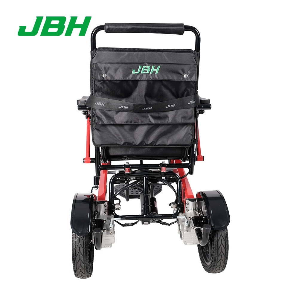 JBH D19B China factory supply lightweight electric wheelchair for disabled people