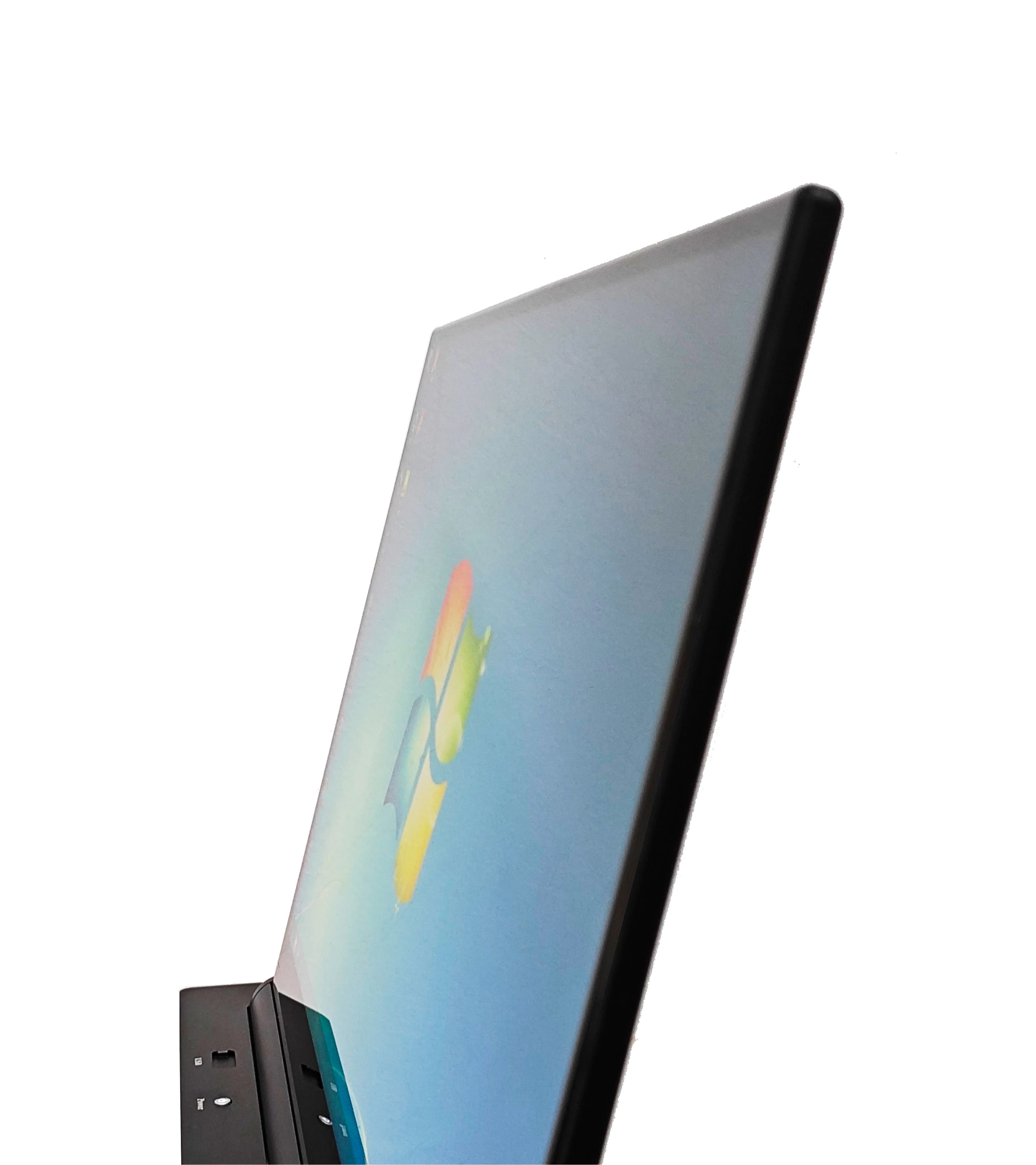 Slim computer lcd monitor lift for desk motorized retractable monitor