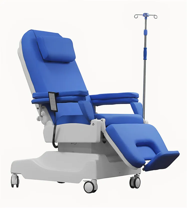 AM-DY002 Uremia Cure Accessory Hospital Couch For Blood Purification CPR Hemodialysis Recliner Medical Dialysis Chair
