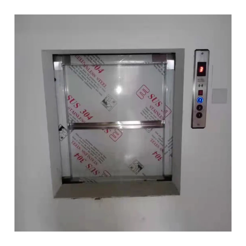 250kg  outdoor  food elevator dumbwaiter elevator