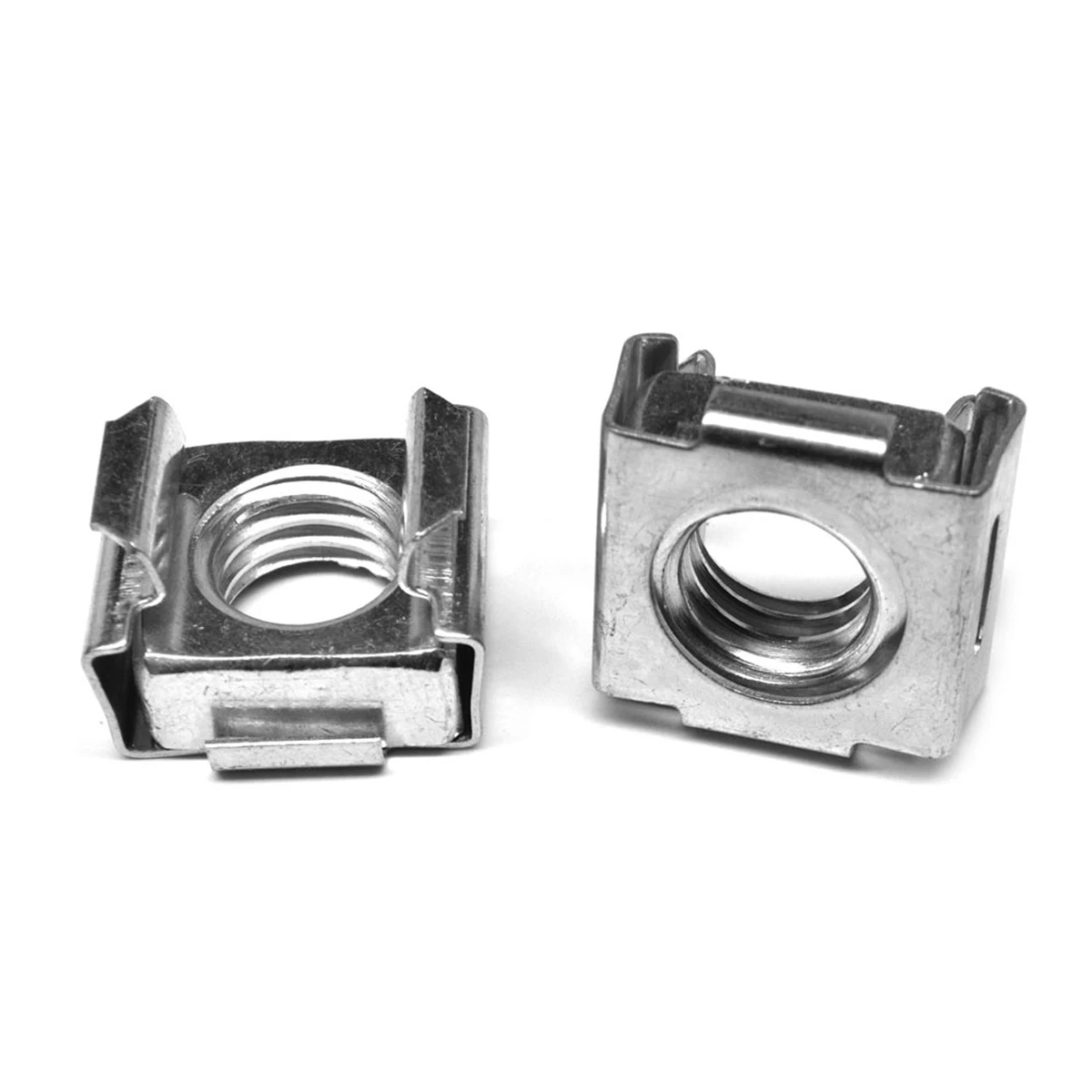 Factory Price M2 M4 M6 M8 M10 Stainless Steel INOX INNOX AISI 304 316 ANSI 304 316 Plain Polishing Square Cage Nut