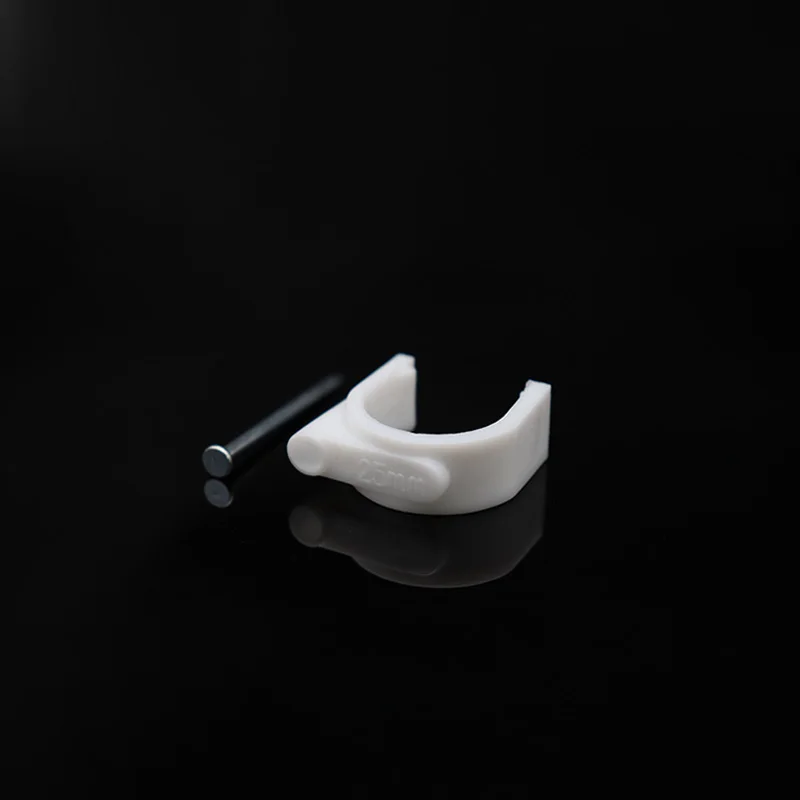 Fire-retardant Wire Fixing Clips And Stable Insalution Round Cable Wire Clips