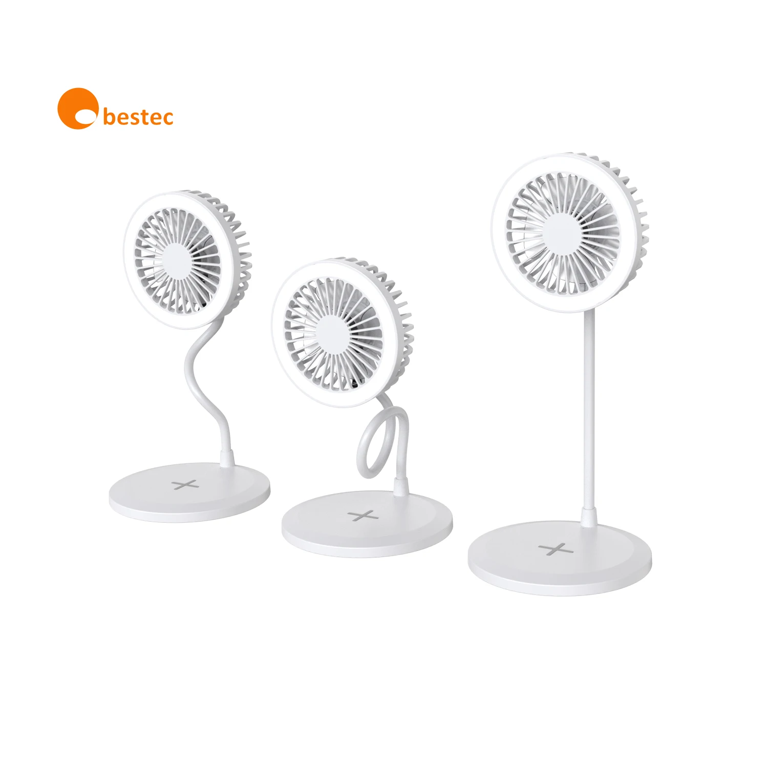 Wireless Charger LED Smart Home Night Light 3D Hologram Ventiladores Holograficos Holographic Display Holograma 3D Hologram Fan