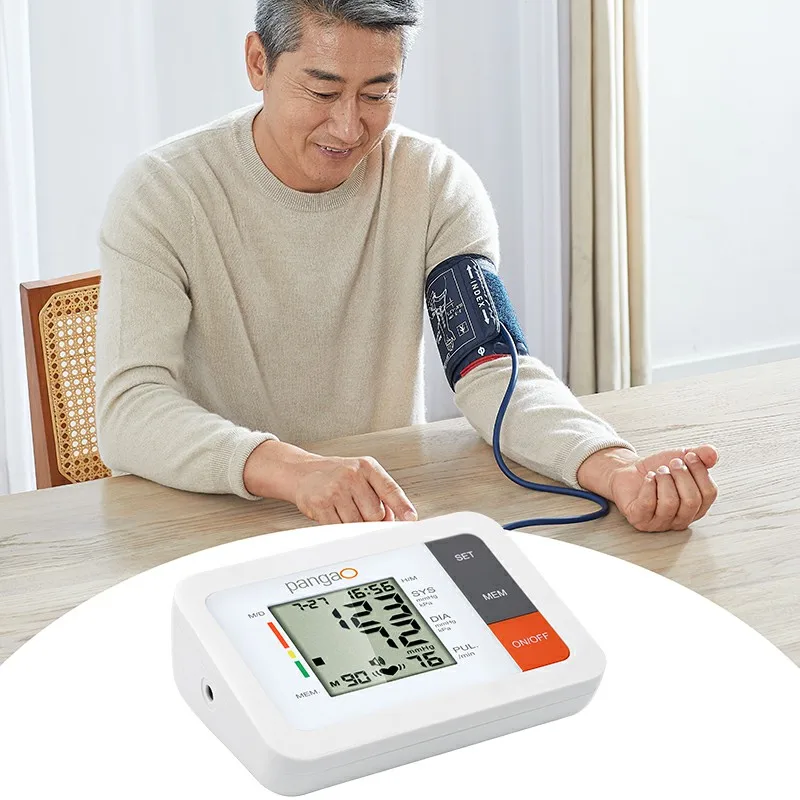 Professional home  digital  sphygmomanometer bp machine measurement device upper arm high blood pressure monitor