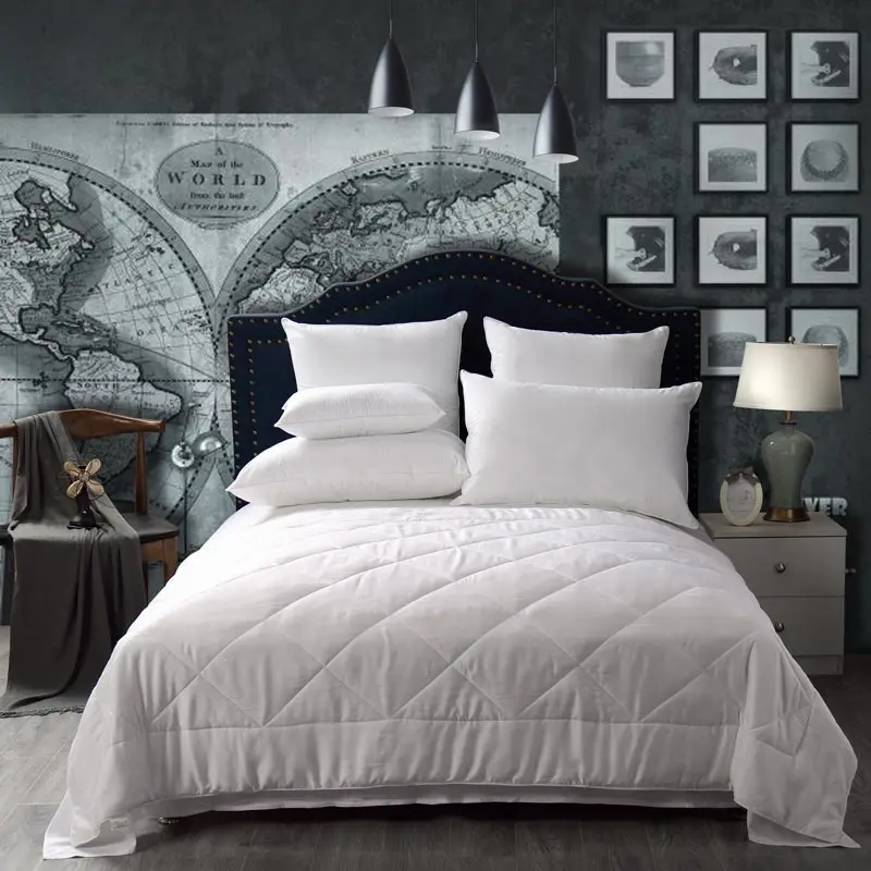 Luxury Solid Color Pure Silk  Quilts Wholesale Duvet Et Plume Quilt Vietnamese Silk Comforter