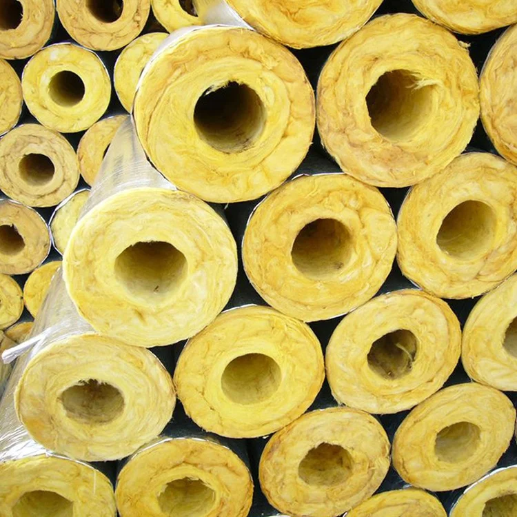Aluminium Foil Insulation Glass Wool Tube