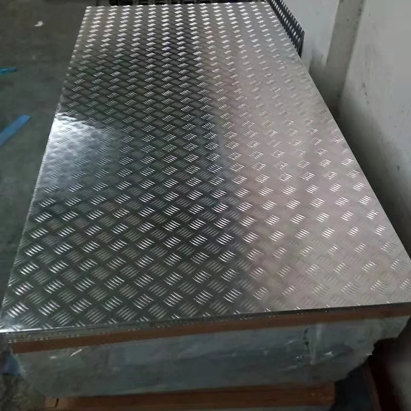 2023 New Aluminum alloy sheet Best price of 1000 series aluminium checkered plates 1060 H24 aluminium checkered sheet manufacturer