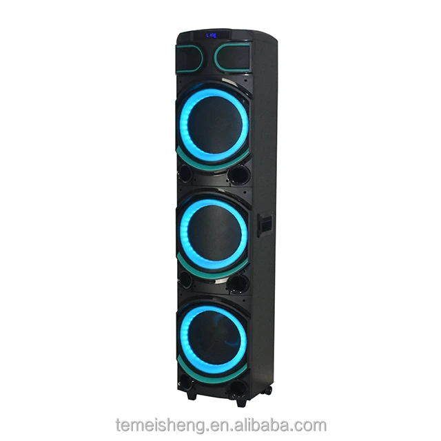 2022 Party Speaker hot Design super bass triple10 Inch Wooden professional Audio Home theater Karaoke caxia de som Speaker 1000W