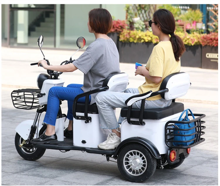 New Style 600W high power 48V 20AH 32AH 3 wheel paseador triciclo eletrica adulto Electric tricycle For adulto