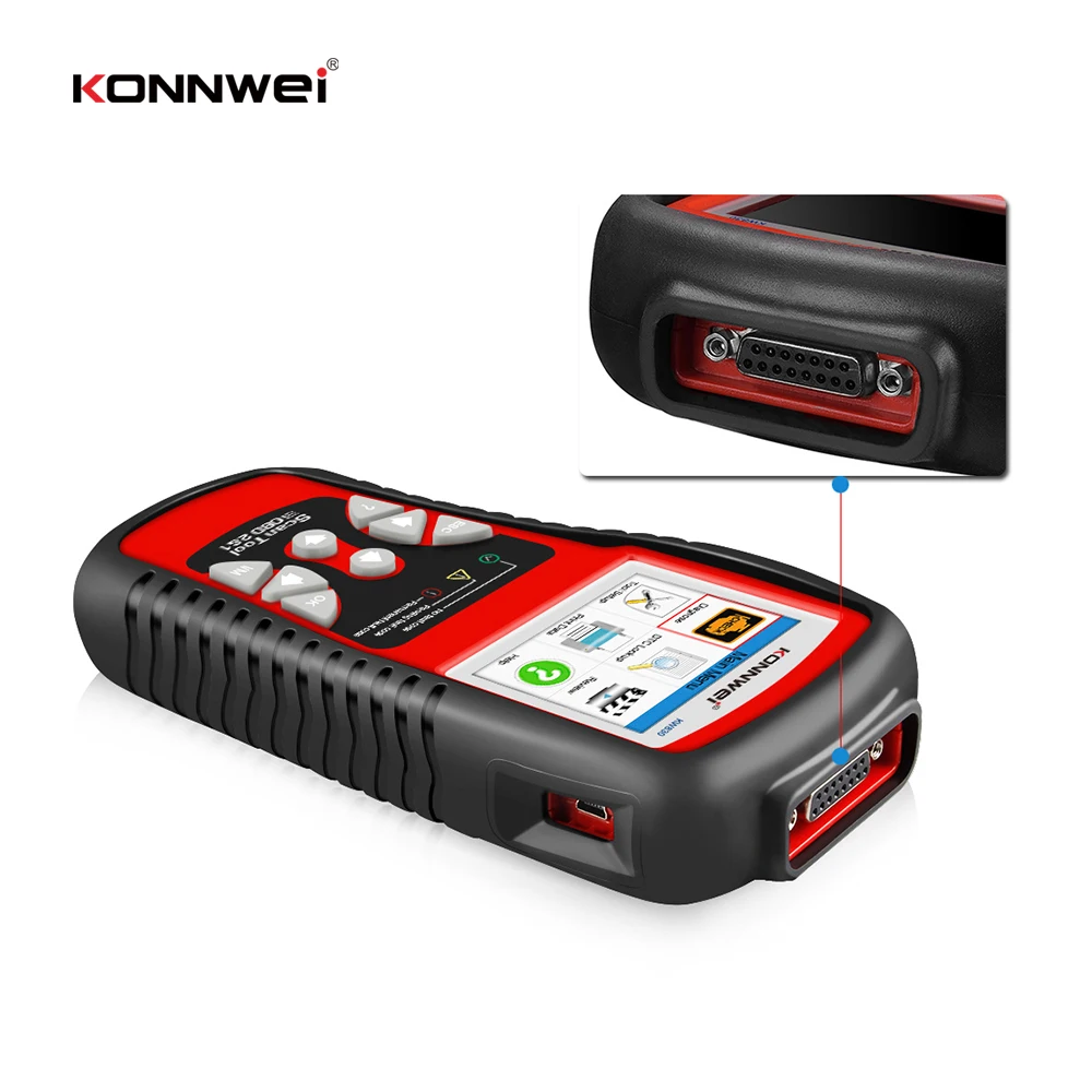 KONNWEI KW830 Original Car Diagnostic Tool OBD2 Automotive Scanner OBD 2 EOBD Better AD410 Engine Fault Code Reader Scan Tools