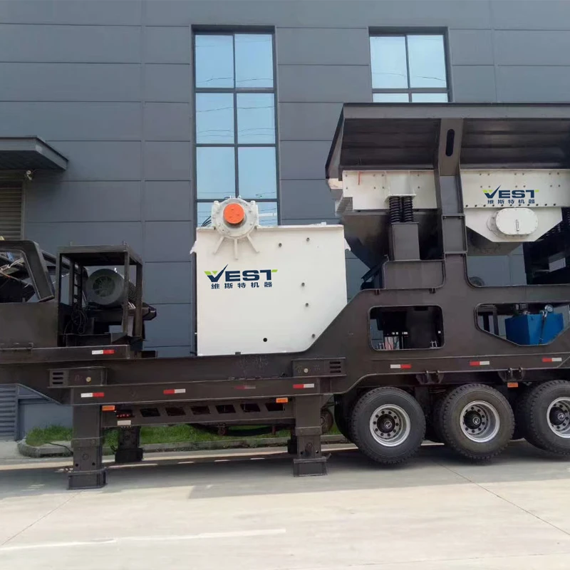 Capacity 40-400Tph Stone Quarry Mobile Jaw Crusher Plants Granite Gold Ore Quartz Pebble Tyre Mobile Jaw Crushing Plant Supplier