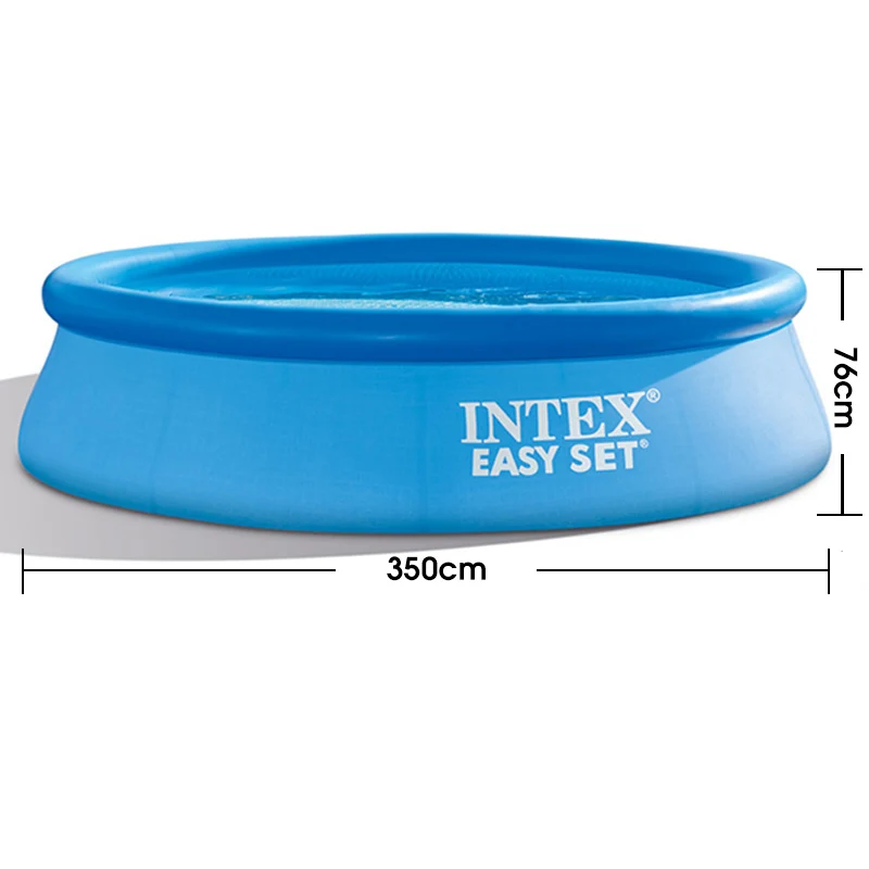 INTEX 10FT X 30IN Inflatable Easy Set Above Ground Family Swimming Pool