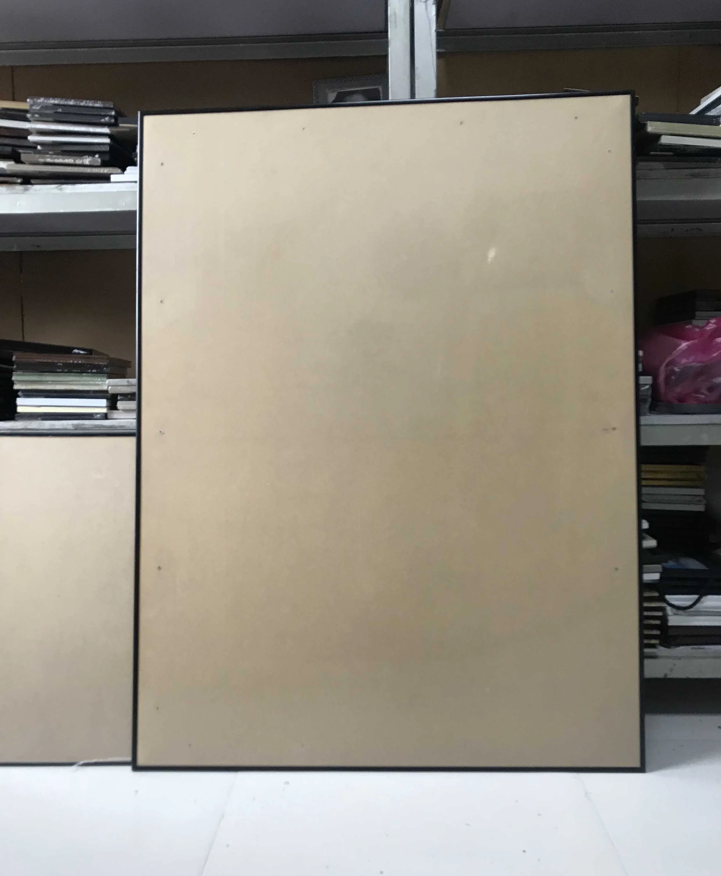 Алюминиевая фоторамка, плакатная рамка большого размера 90x120 см, металлическая фоторамка