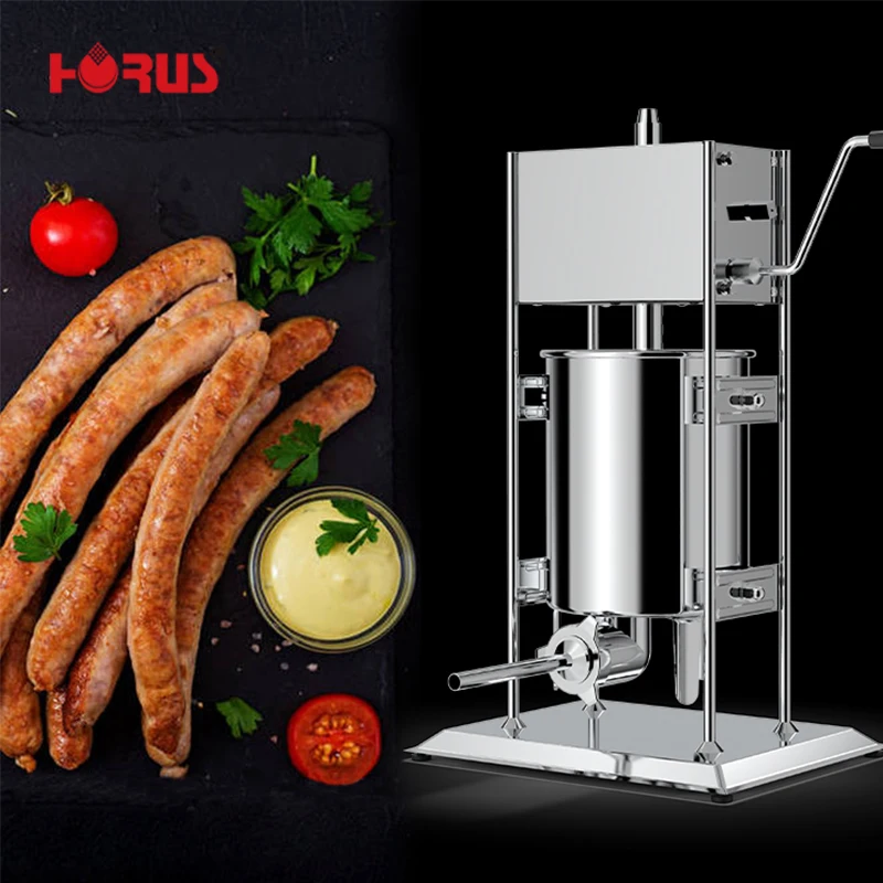 Прямая продажа с завода HORUS ручной аппарат большой емкости для приготовления колбасы на 5 л 7 10 15 различные
