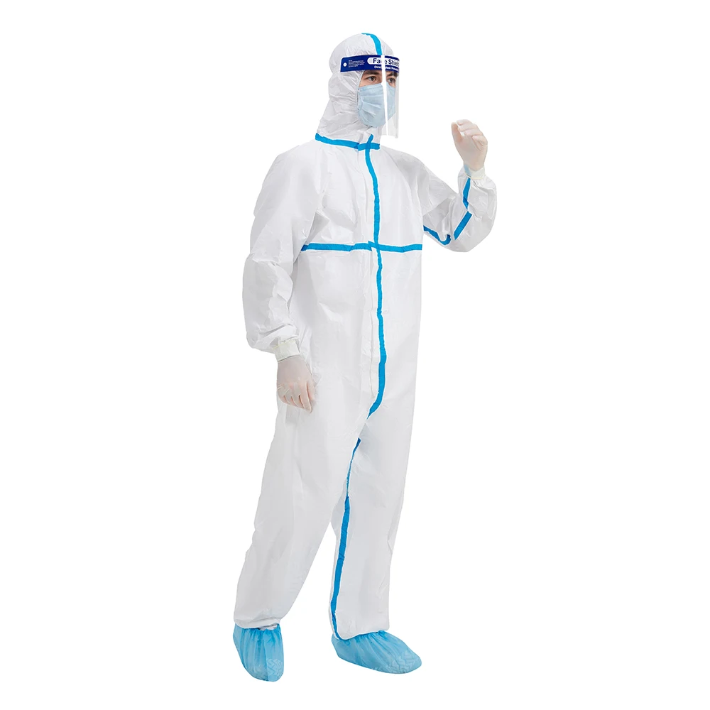 Guardwear Traje De Proteccion Oem Quality Assurance Ppe Materials Ppe Suit Kit Protective Ppe Protective Clothing