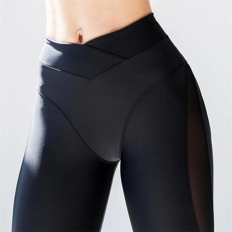 Custom High Waist Butt Lift Tight Seamless Sexy Yoga Dance Pants Leggings For Sale