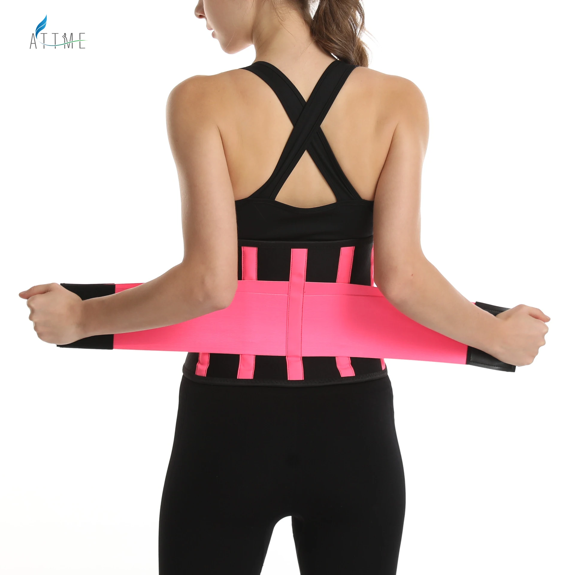 
new products body slimming back support custom waist trimmer belt lumber support for Women and men Weight Loss 