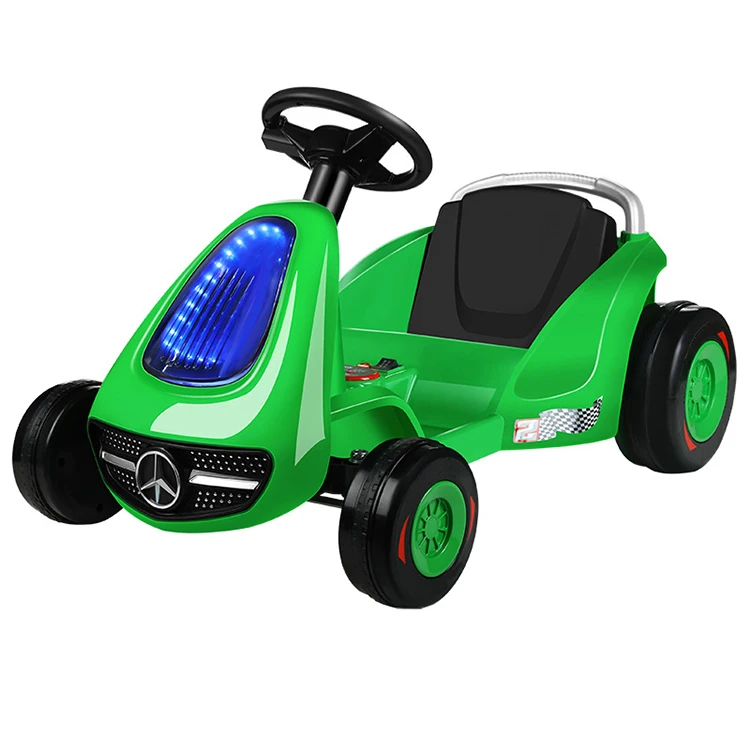 New 1-6 Year Old Boys and Girls Treasure Outdoor Riding Toy Car Charging Electric Drift Cool Kart for Kids
