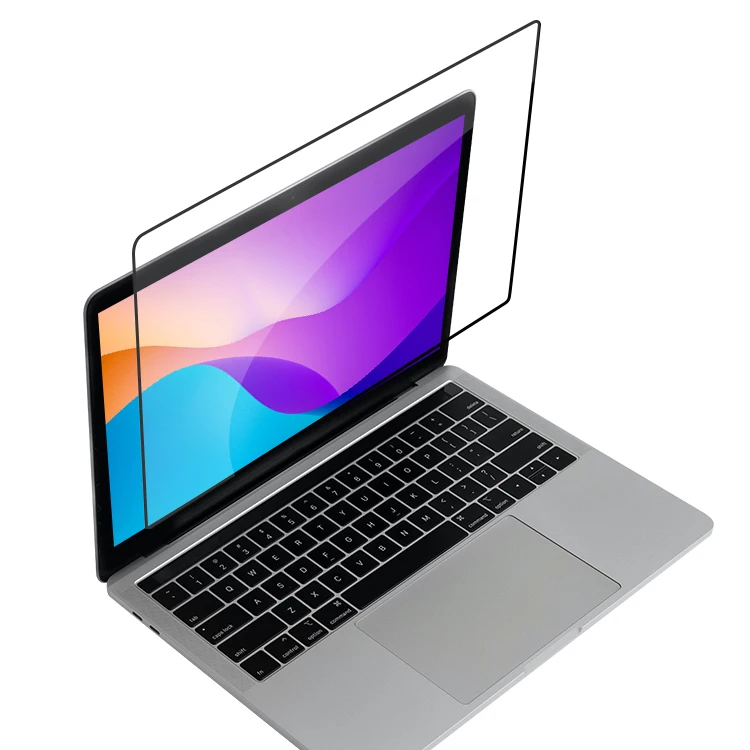 2022 Best Protective Film Against Dust For Macbook 13 Inch Tempered Glass Protector Film For Apple Macbook Air Pro