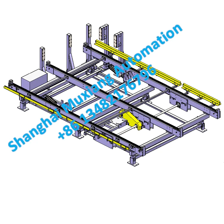 Muxiang  gravity pop-up pallet  roller conveyor match vertical lifting conveyor line system