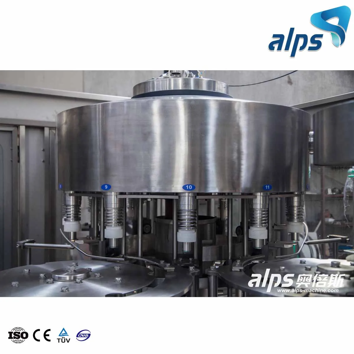 Complete antomatic mineral drinking water small bottling machine plant with blowing capping labeling packing machine