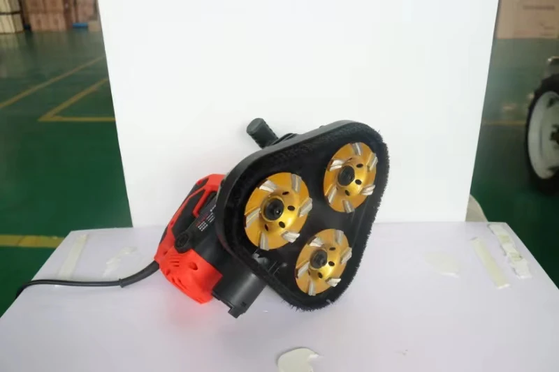 New Design Three-head Grinding Machine With Long Pole