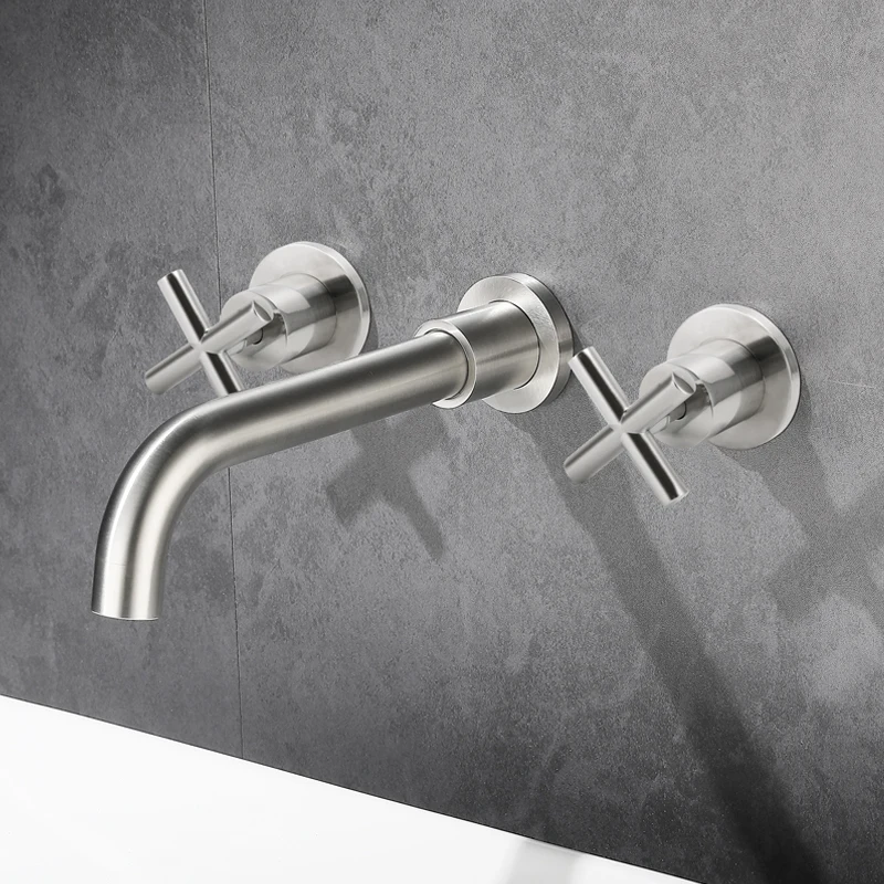 Australian Standard Wall Top Assembly Wall Mounted 2 Way Handle Cruciform Concealed Shower Valve