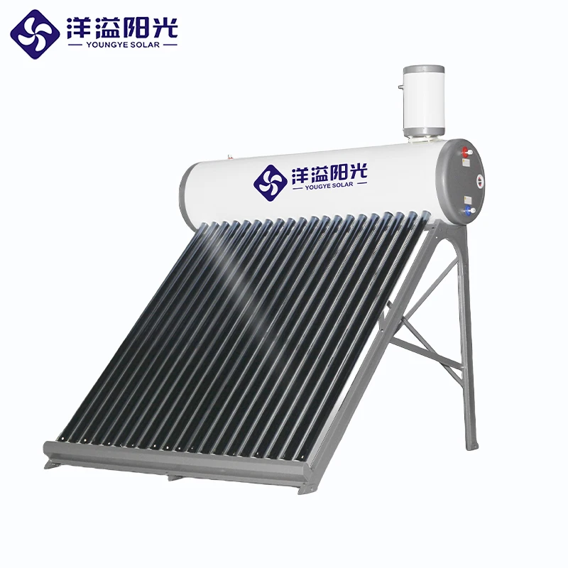 Pre-heated pressure solar water heaters heat up quickly and very comfortably for tired people