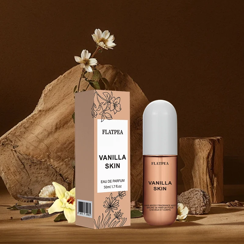 Custom Label Unisex 50ml Sweet Fruity Gourmand Summer Essential Parfum Fragrance Vanilla Pheromone Perfume Oil Spray