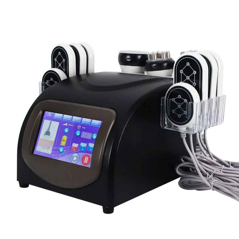 2024 оборудование для салонов красоты 6 в 1 Вакуумная радиочастотная машина подтяжки кожи тела