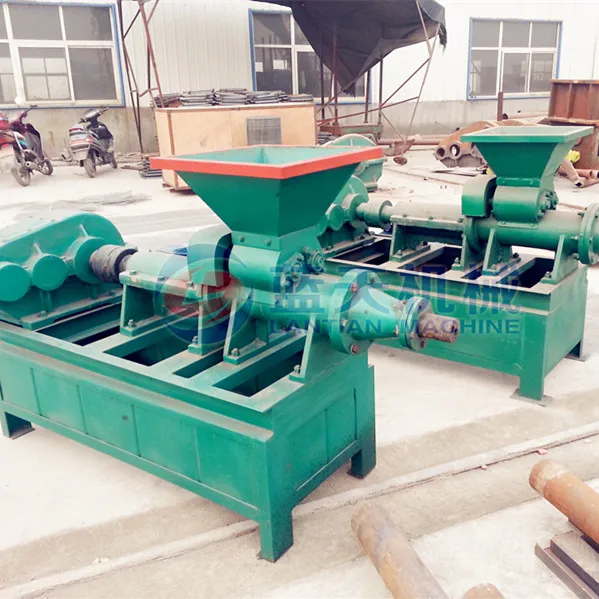 22kw low investment energy saving equipment biomass charcoal sawdust briguetting press machine