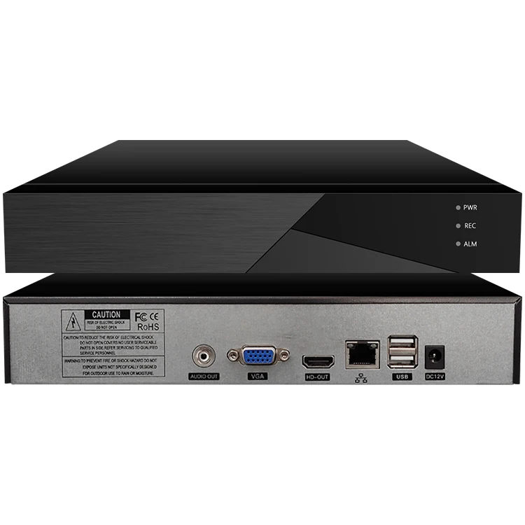 New customize super 265 4K network video recorder smart IP camera system 4 8 16 32 Channel POE CCTV NVR Support Xmeye