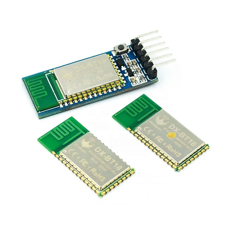 DX-BT18 Bluetooth dual-mode module SPP2.0+BLE4.0 serial port transparent transmission compatible with HC-05 06 backplane