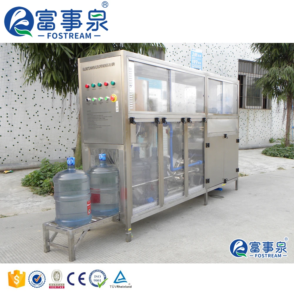 China Automatic 15 liter 16l 17l 18l 19l 20l 5 Gallon PC Polycarbonate Water Bottle Filling Machine