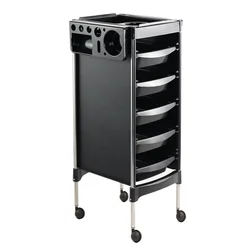 Modern style wholesale luxury high quality barber shop professional salon furniture with storage beauty salon trolleys