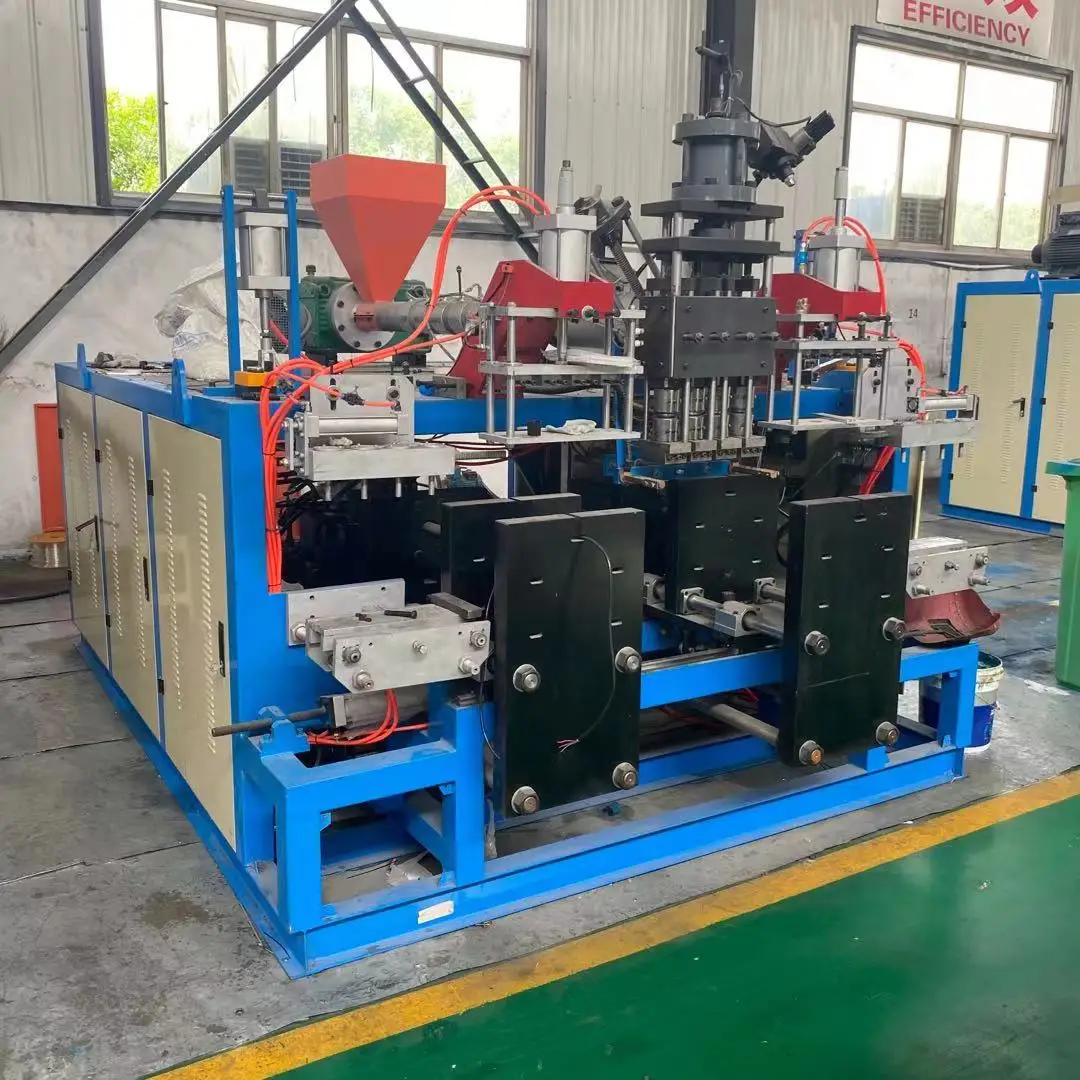 Automatic Plastic PP HDPE Shampoo Bottle Lubricant Oil Barrel 5Liter Jerry can Making extrusion blow molding machine