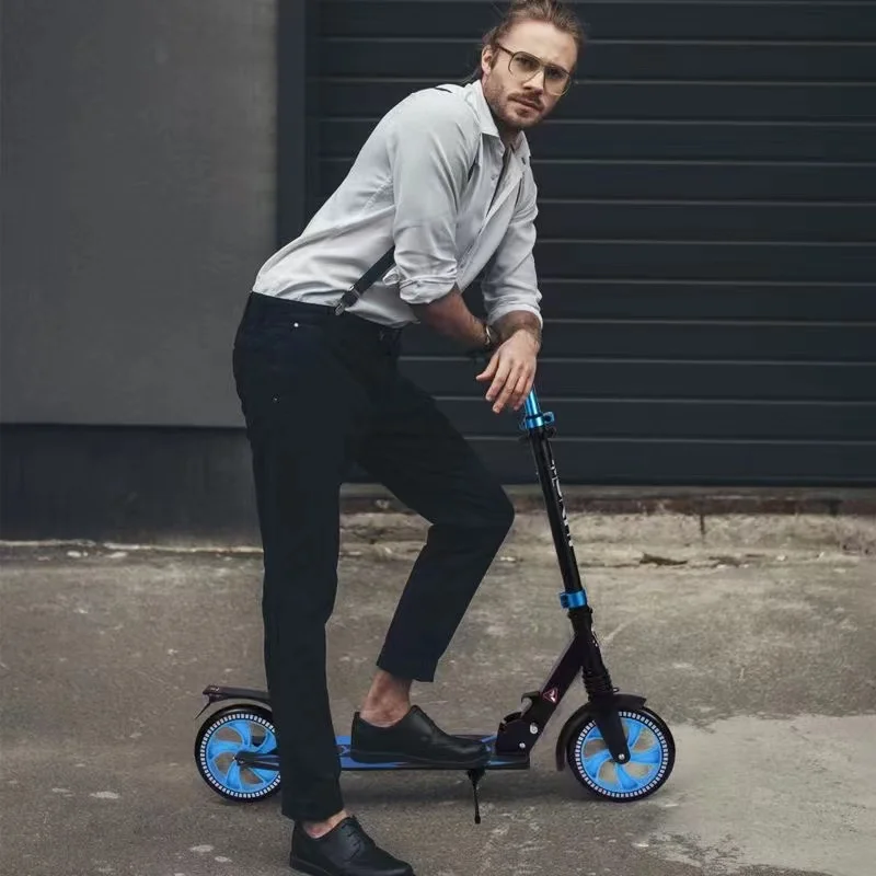 Самокат для детей 6 лет, подростков и взрослых, максимальная нагрузка 240 фунтов, детский скутер для ног